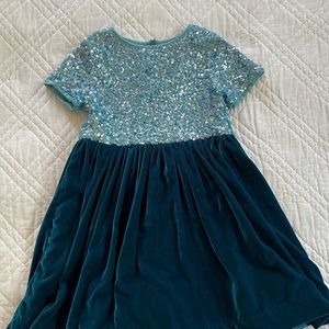 Gorgeous velvet and sequins dress